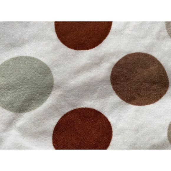 Ikea Brown Dots 20x20” Velvet Feel Throw Pillow Cover (with flaws) - Picture 6 of 8